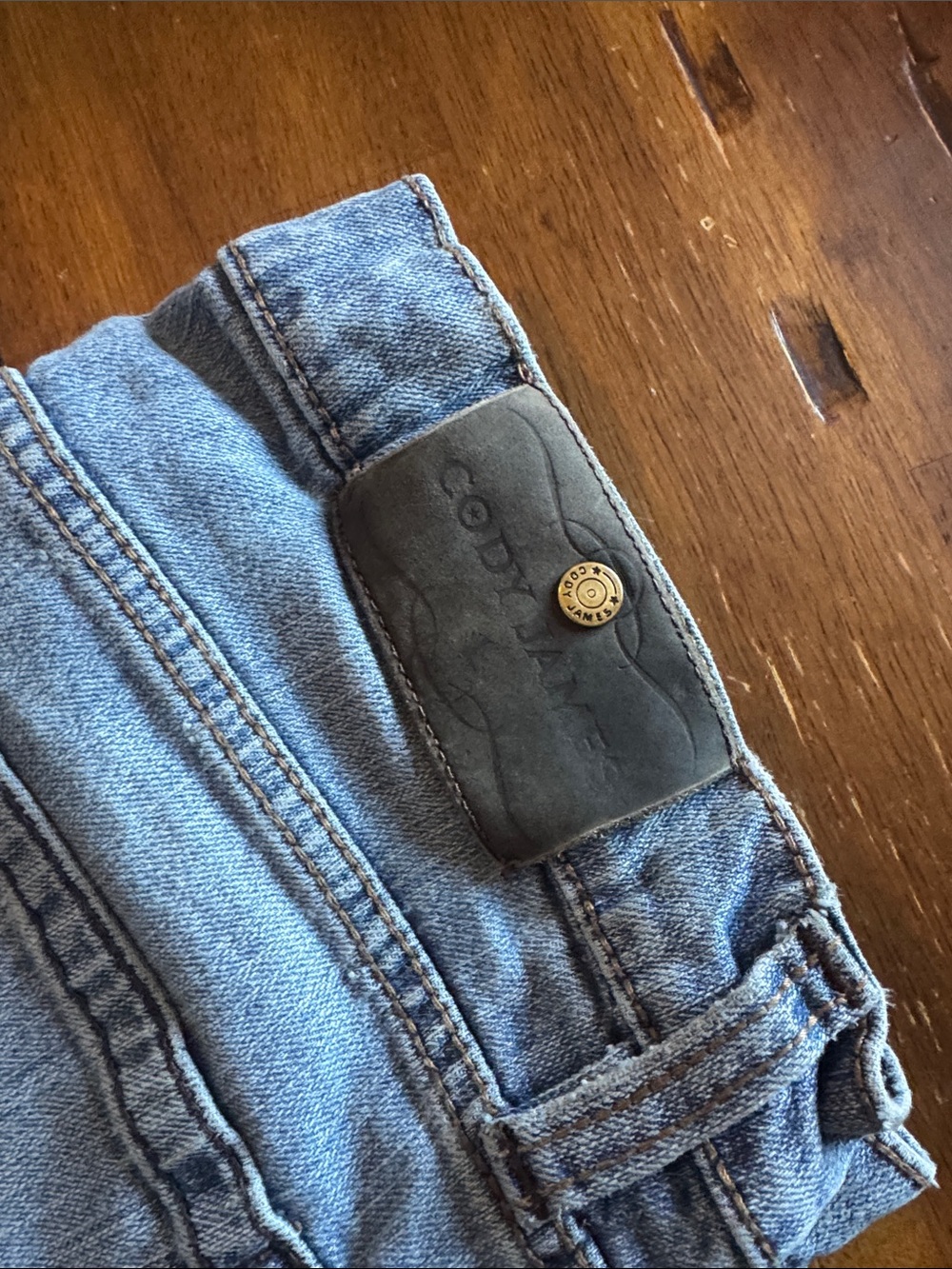 Cozy Hands Relaxed Fit Men's Light Blue Jeans